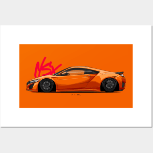 Nsx Nc1 Posters and Art